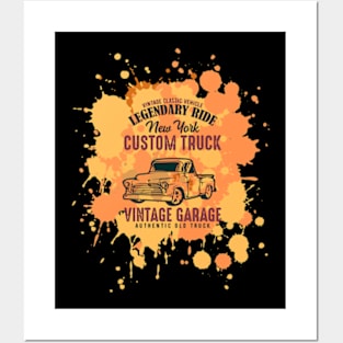 Garage custom Truck Gas Monkey Posters and Art